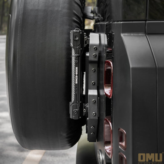 OMU Genesis Series Aluminum Flagpole Holder Brakcet for Land Rover Defender