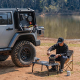 Tacmolle Tactical Rear Side Window Storage Box MOLLE Panel for Jeep Wrangler JK, 2-Pack