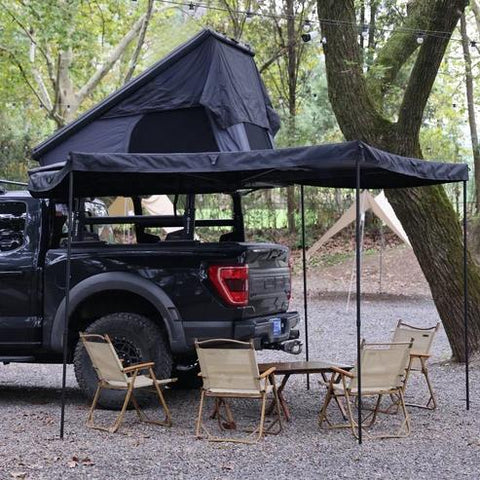 Overland Hardshell Roof Top Tent with Ladder For Van Jeep SUV Truck