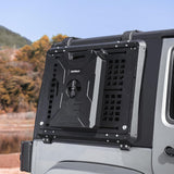 Tacmolle Rear Side Window MOLLE Panel for Jeep Wrangler JK, 2-Pack