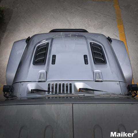 Maiker JL Style Hood Bonnet For Jeep Wrangler JK Accessories