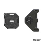 Maiker 7/9L Door Tank With Aluminum Bracket For Jeep Wrangler JKJL Accessories