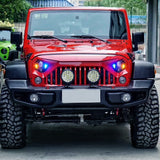 Maiker 10th Anniversary Front Bumper With Corner For Jeep Wrangler JK Accessories