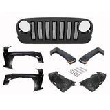 JL style Fender Flares For Jeep Wrangler JK  2007-2018 Accessories Off Road Parts Maiker
