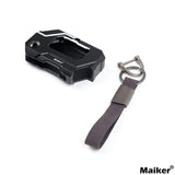 Maiker Aluminum Alloy Key Cover For Jeep Wrangler JL Accessories