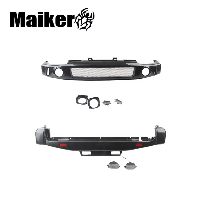 Maiker Auto กันชนด้านหน้าด้านหลังสำหรับ Suzuki Jimny อุปกรณ์เสริม ABS กันชนสำหรับ Jimny รถญี่ปุ่น