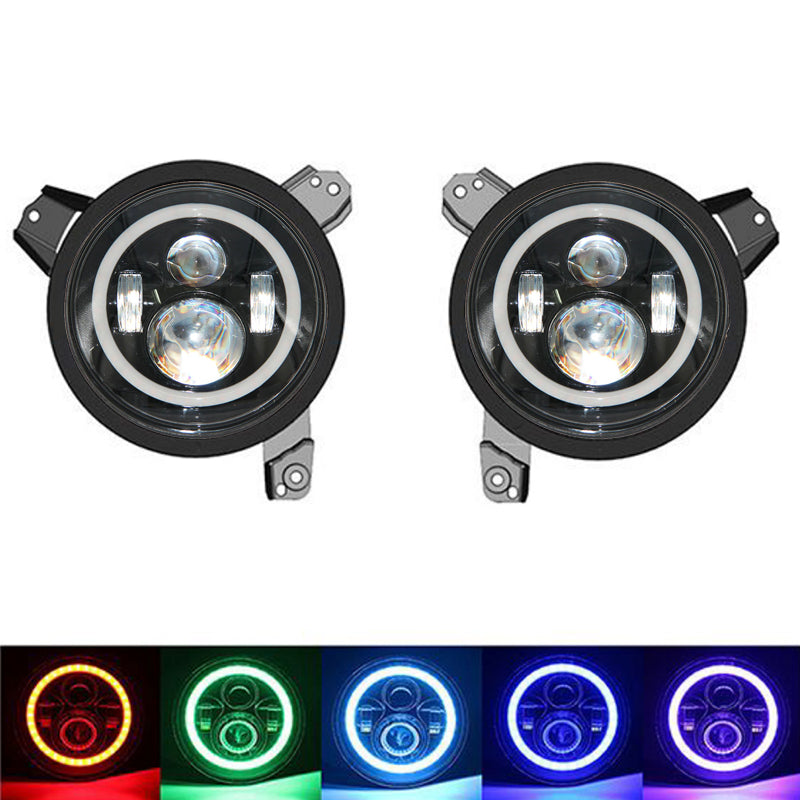 ไฟ LED RGB สำหรับรถจี๊ปแรงเลอร์ JL ไฟอัตโนมัติอุปกรณ์ตกแต่งรถยนต์