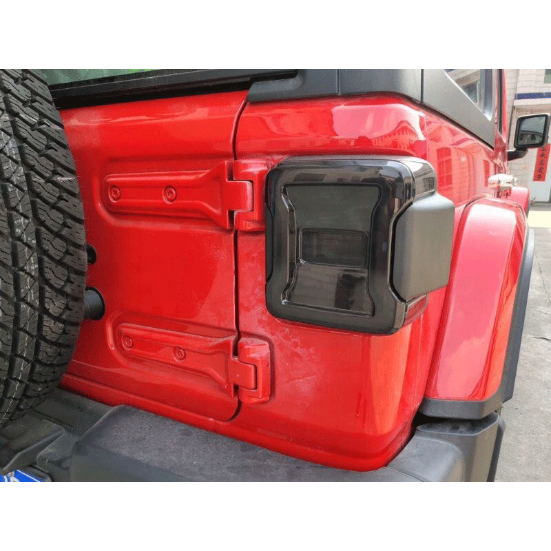 ไฟท้ายสำหรับ Jeep Wrangler JL อะไหล่ไฟท้ายสำหรับ JL offroad เลนส์ควันจาก Maiker