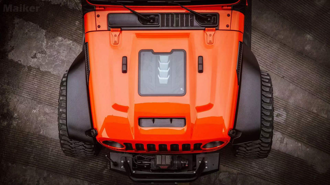 Maiker Space Capsule Hood For Jeep Wrangler JK JL JT