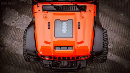 Maiker Space Capsule Hood For Jeep Wrangler JK JL JT