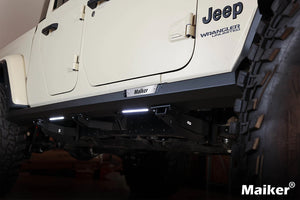 Maiker Side Step Bar With Light For Jeep Wrangler JKJL/JT