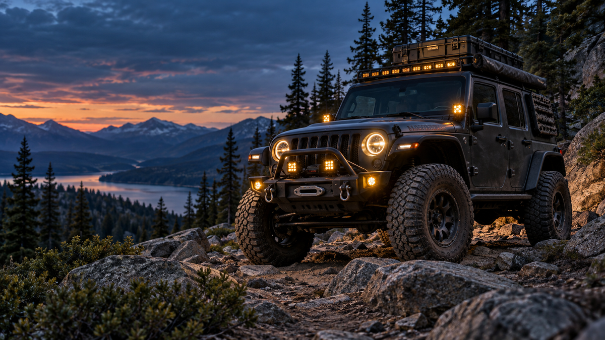 OMU 4x4 Accessories Guide: Lighting, Storage & Trail Utility