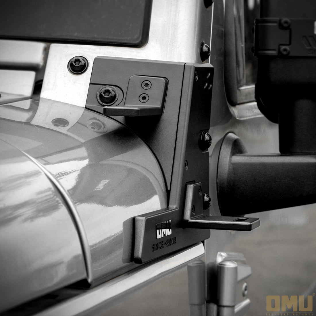 OMU Genesis Series A-pillar Light Bracket For Jeep Wrangler JK