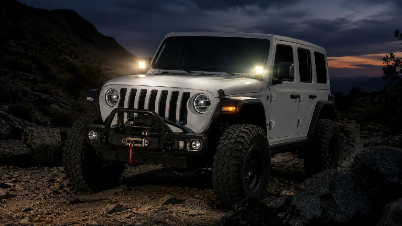 3'' A-Pillar Spotlight: A Compact Lighting Upgrade for Off-Road Builds