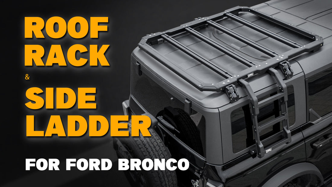 OMU Genesis Roof Rack&Side Ladder For Ford Bronco