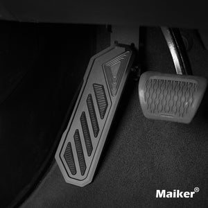 Maiker Dead Pedal Left Side Foot Rest Kick Panel For Jeep Wrangler JK JL Gladiator JT