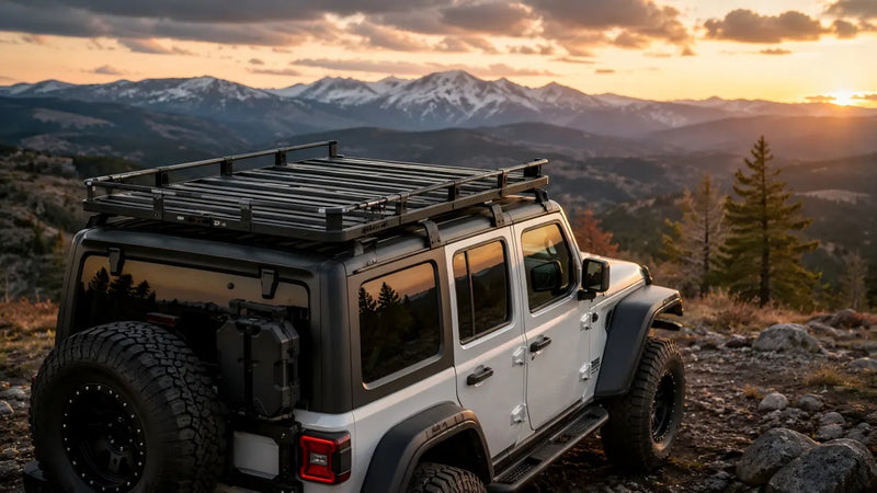The Ultimate Practical Choice of Aluminum Roof Rack for Jeep Overlanding