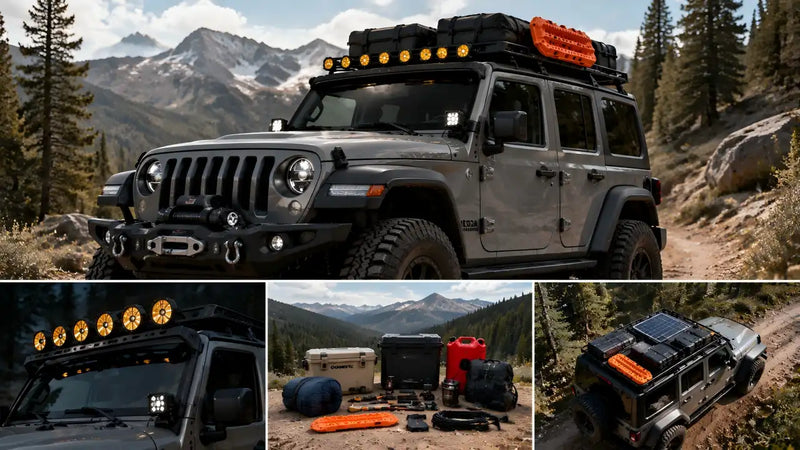 Best Gear to Pair with a Jeep Roof Rack for Trail Travel