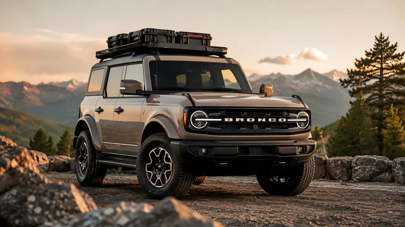 From Styled to Prepared: Reimagining Your Ford Bronco with a Roof Rack