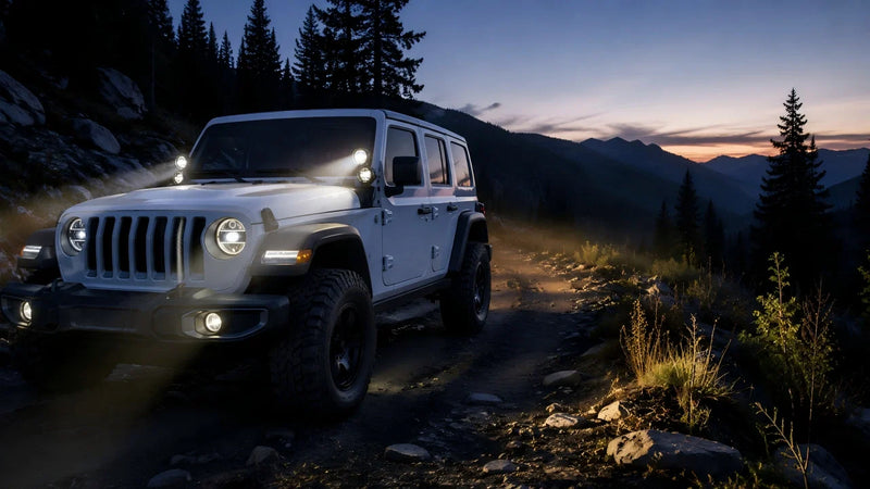 How to Choose A-Pillar Light Mounts for Jeep Wrangler JL and Gladiator JT ？