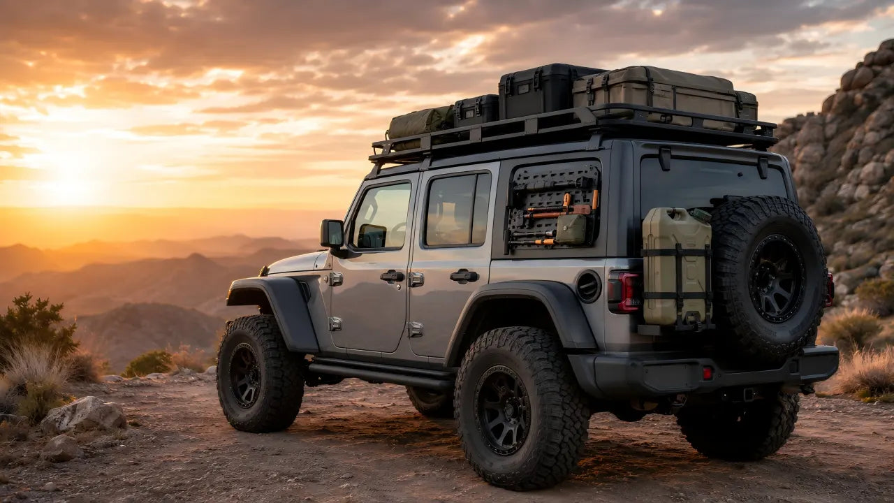 How to Organize Jeep Overland Gear with Smart Exterior Storage Solutions
