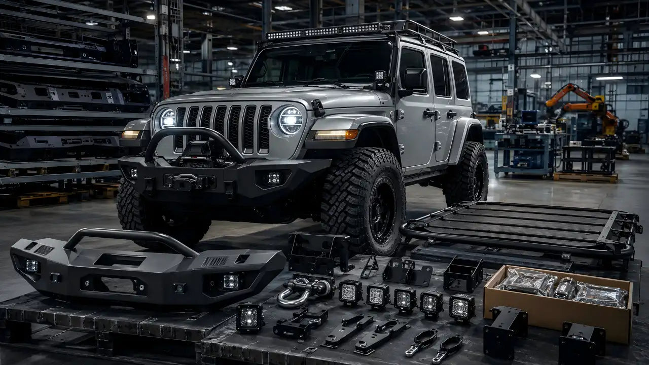 OEM Off-Road Parts Manufacturing Guide for 4x4 Brands and Distributors