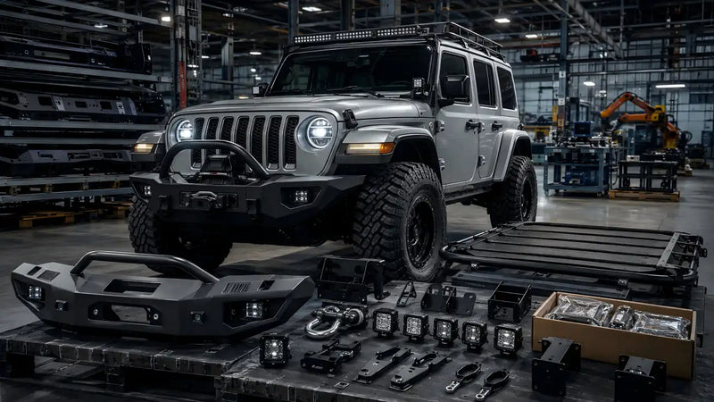 OEM Off-Road Parts Manufacturing Guide for 4x4 Brands and Distributors