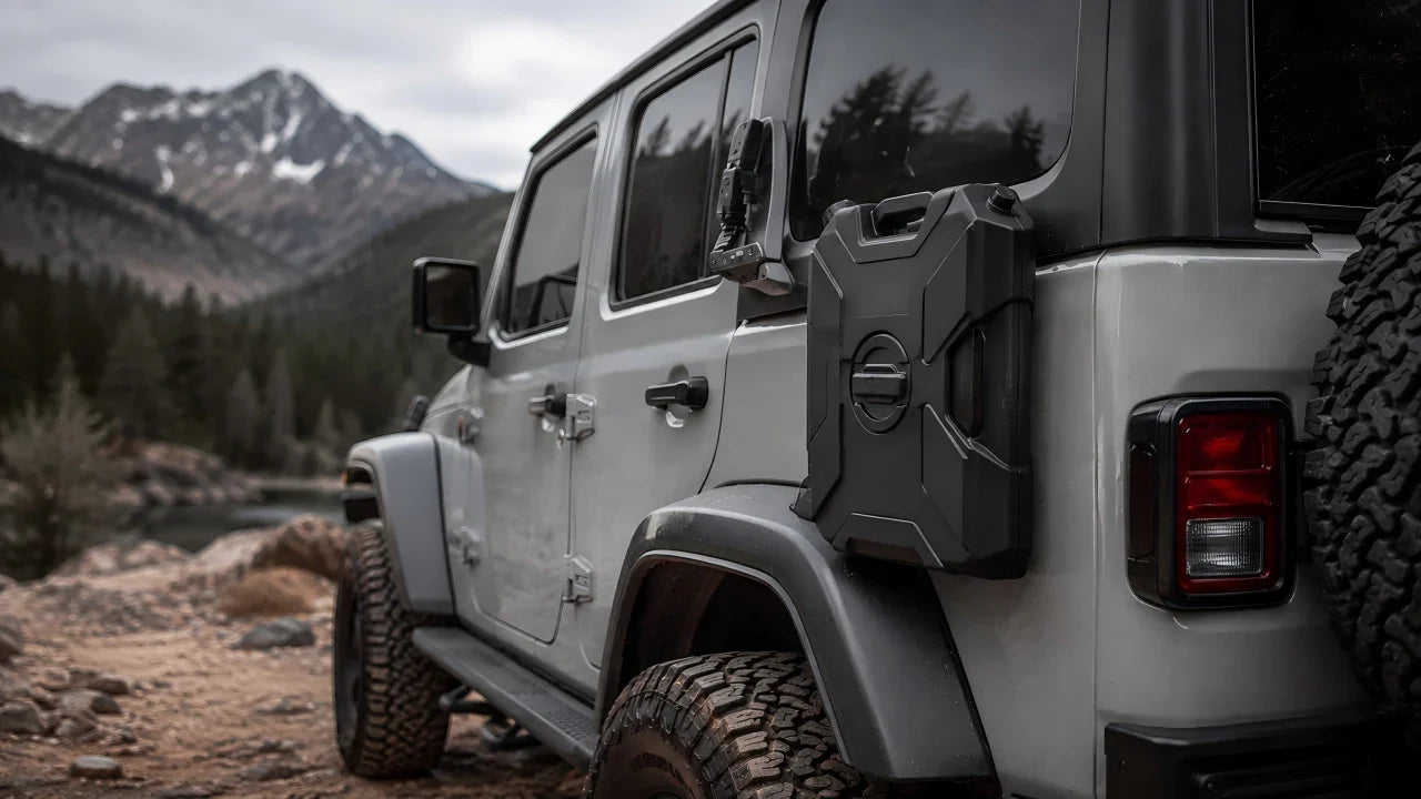 OMU Genesis 10L Jerrycan Kit Review: A Smart Fuel Storage Upgrade for Jeep Overlanding