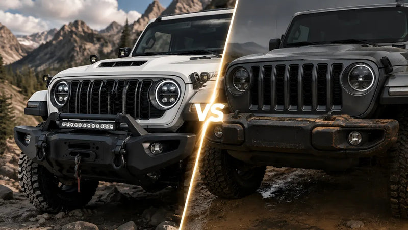 OMU Genesis vs Standard Steel Bumper: Which Front Bumper Is Better for Jeep JL and Gladiator JT?