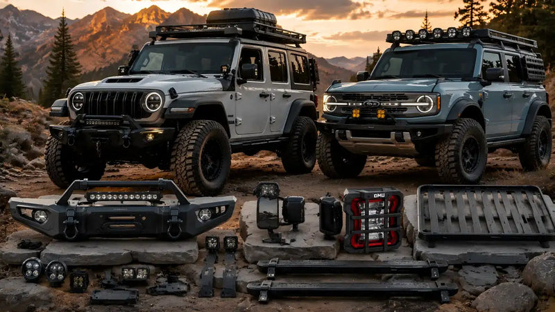 OMU Series Off-Road Accessories Guide: Building a Complete Jeep & Ford Bronco Upgrade System