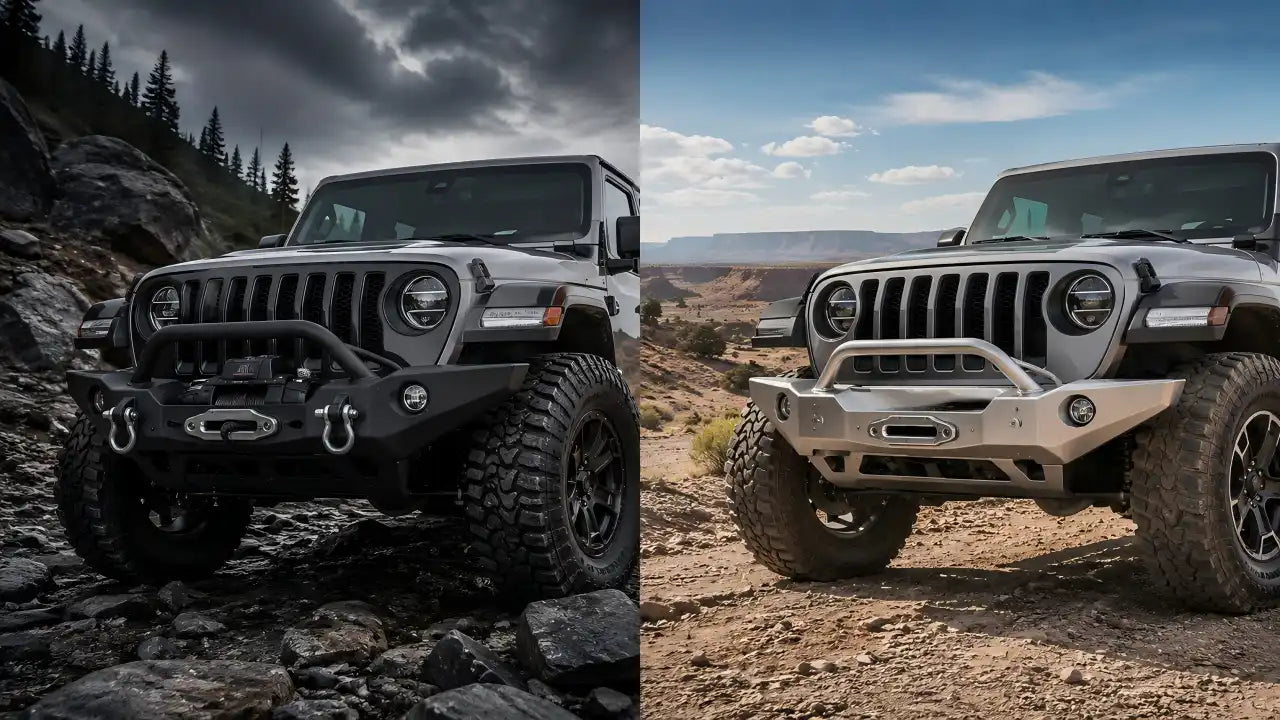 Steel vs Aluminum Jeep Wrangler Front Bumpers: Which Material Is Right?