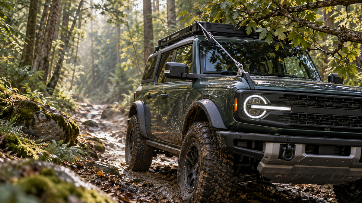 Ford Bronco Limb Riser Mount Guide: Trail Protection for Forest Routes