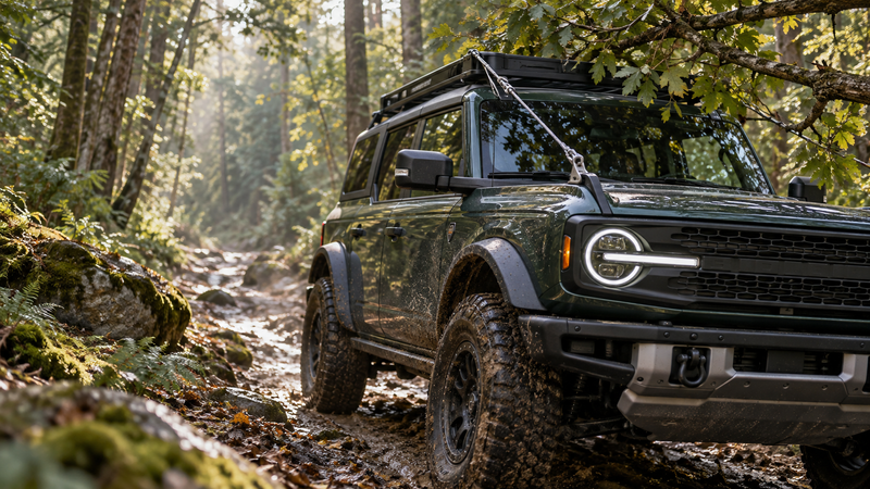 Ford Bronco Limb Riser Mount Guide: Trail Protection for Forest Routes