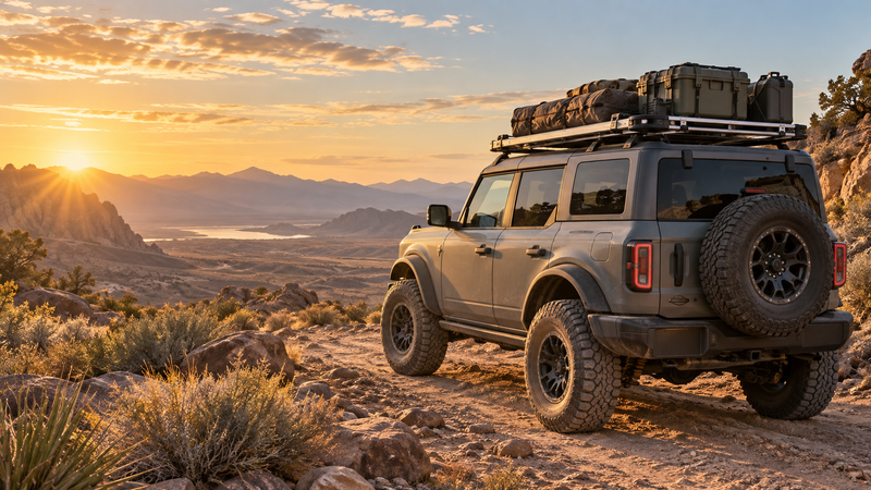 Ford Bronco Roof Rack Guide: Aluminum Cargo Platforms for Overlanding
