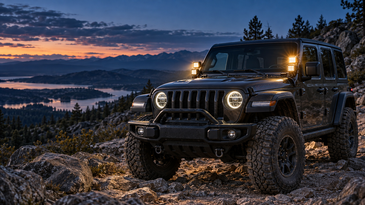 Jeep Wrangler JL A-Pillar Light Mount Guide: Fitment, Placement & Trail Lighting