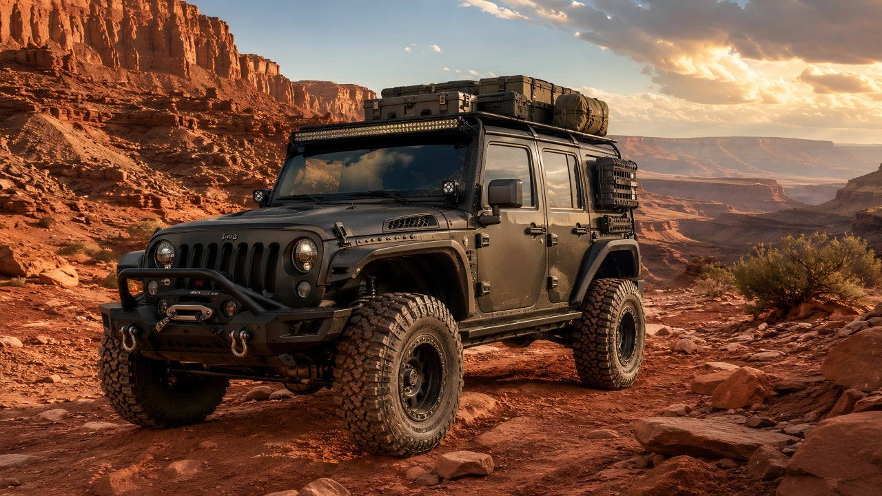 Jeep Wrangler JK Exterior Armor and Storage Upgrade Guide