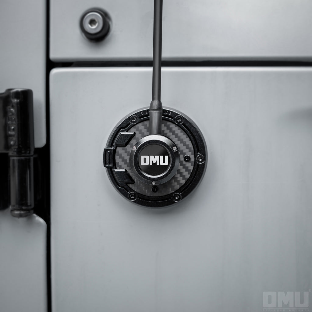 OMU Genesis Antenna Base Cover for Jeep Wrangler JK JL JT