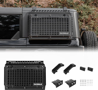 Tacmolle Side Window Storage Box with Concealed Table for Ford Bronco