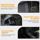 Overland Hardshell Roof Top Tent with Ladder For Van Jeep SUV Truck