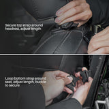 Tacmolle Tactical Seat Back Organizer with Tray & Steering Wheel Tray For Universal Model