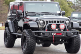 Maiker 10th Anniversary Rubicon Style Front Winch Bull Bar with U Bar For Jeep Wrangler JK