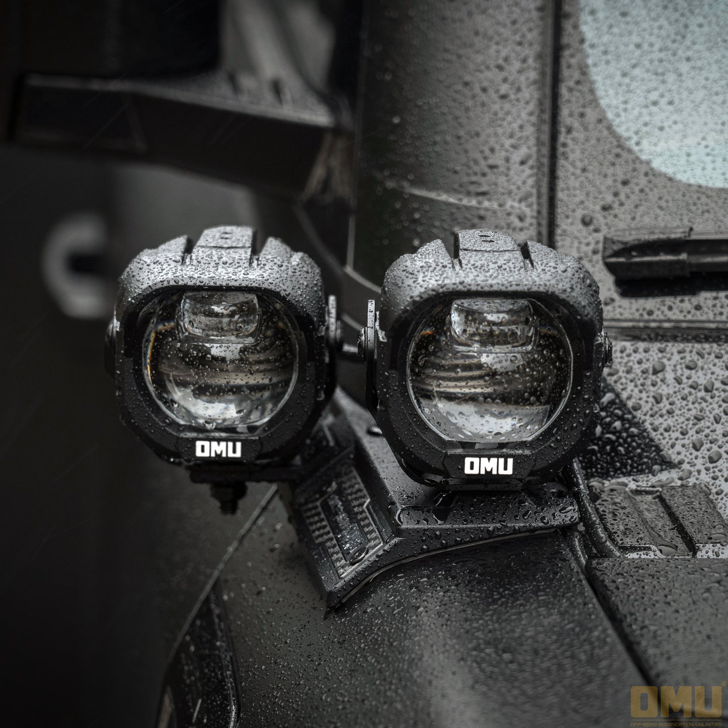 OMU Genesis Series Dual A-pillar Light Mount For New Land Rover Defender 90/110/130