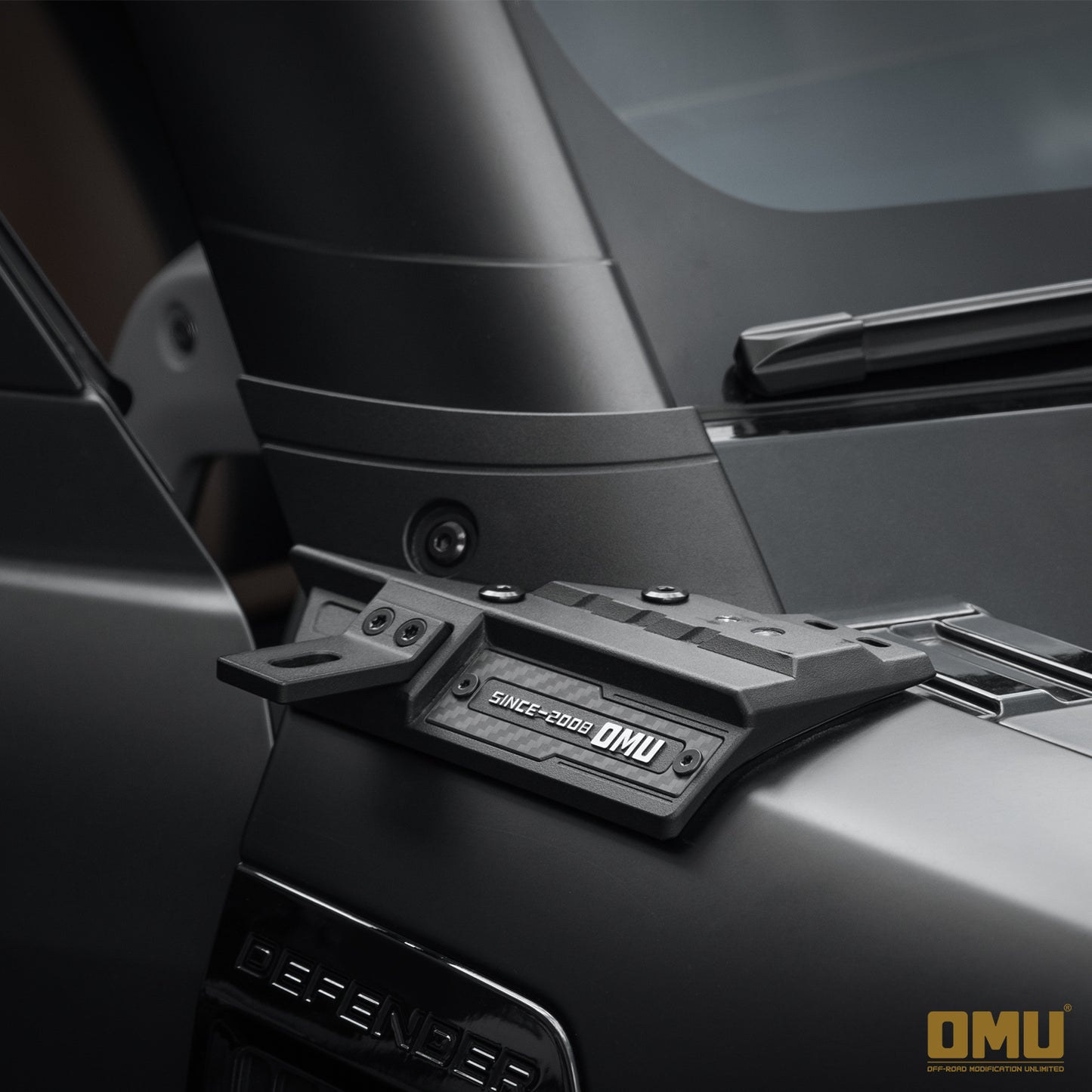 OMU Genesis Series Dual A-pillar Light Mount For New Land Rover Defender 90/110/130