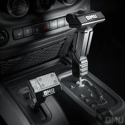 OMU Genesis Series Aluminum Shift Knob Handle for Jeep Wrangler JK 11-17