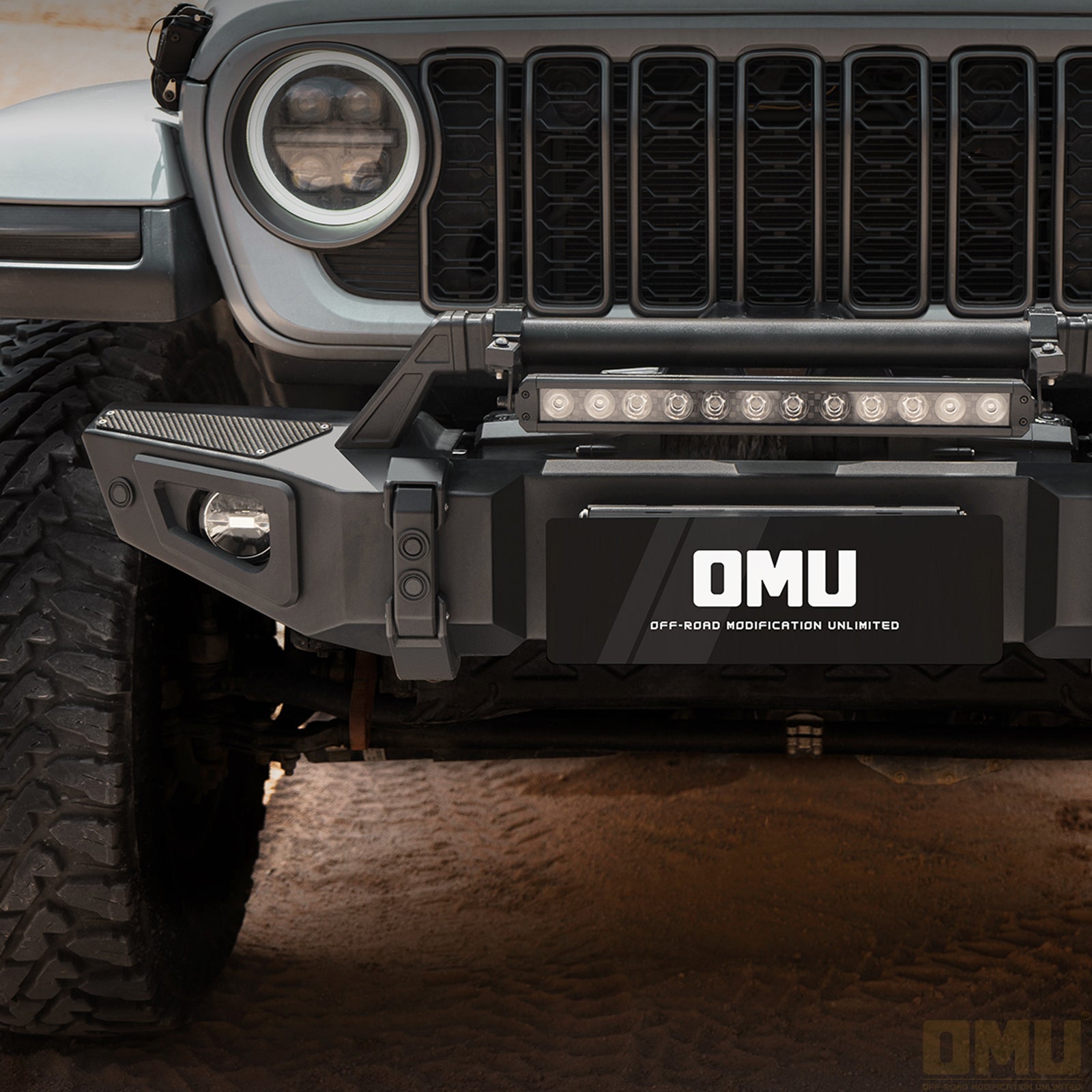 OMU Genesis Front Bumper for Jeep Wrangler JL Gladiator