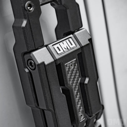 OMU Genesis Series Aluminum Door Hinge Step Folding Foot Pedal for Jeep Wrangler JK JL JT