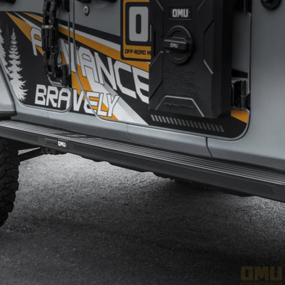 OMU Genesis Aluminum Side Step For Jeep Wrangler JL 4D