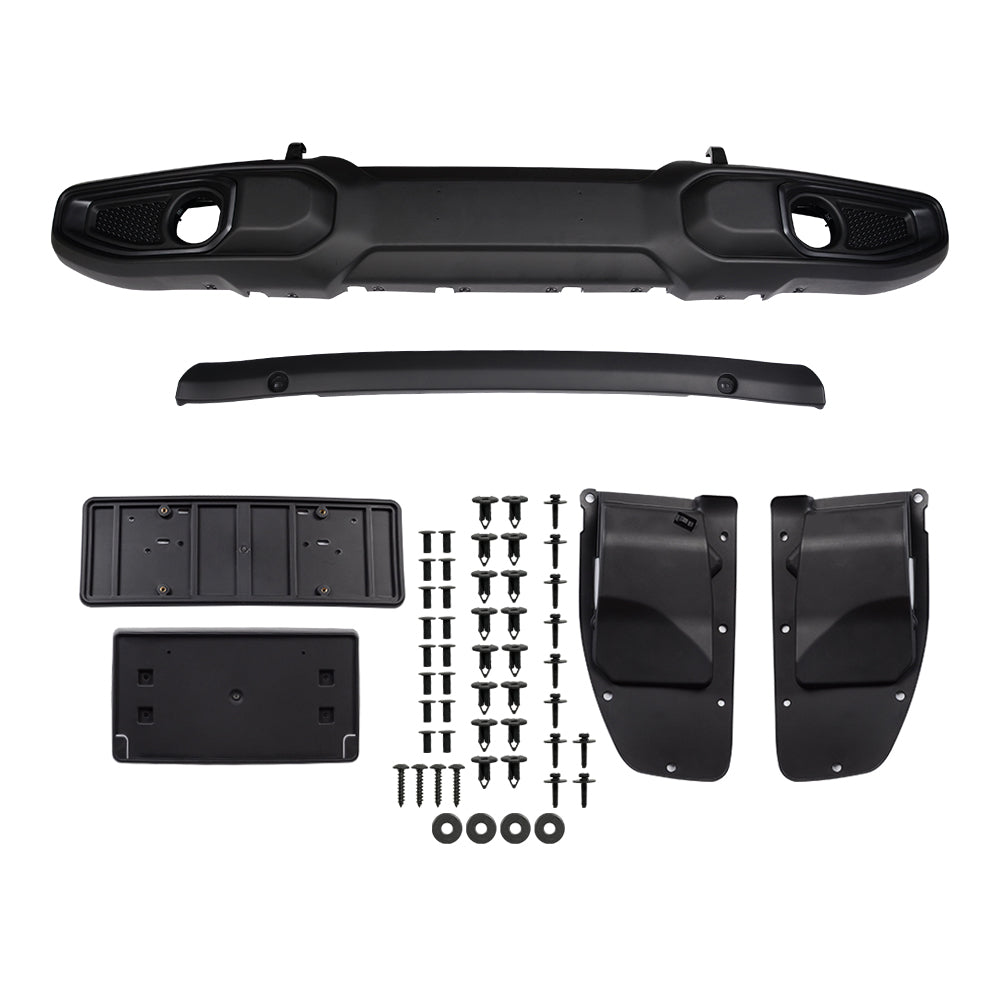 Maiker 10th Anniversary Plastic Front Bumper For Jeep Wrangler JL JT Accessories