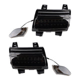 Maiker Lens LED Fender Light Kit LED Turn Signal Lights with DRL & Side Marker Lights Replacement For Jeep Wrangler JL