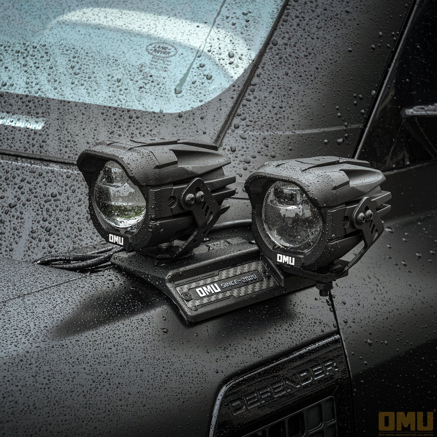 OMU Genesis Series Dual A-pillar Light Mount For New Land Rover Defender 90/110/130